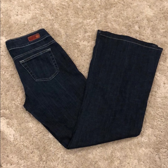 AG Adriano Goldschmied “The Mona” Wide Leg Jean - Picture 1 of 8